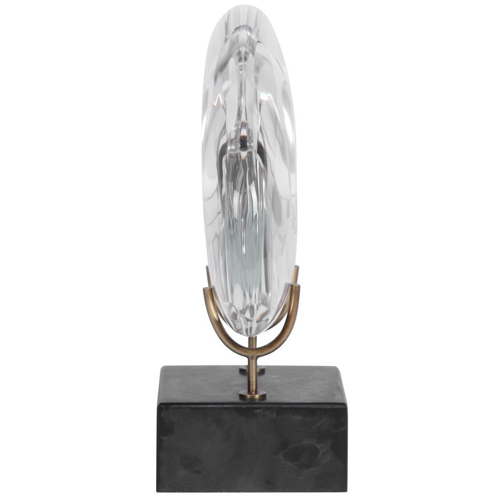 Minion Sculpture - Crystal Reclining view 13