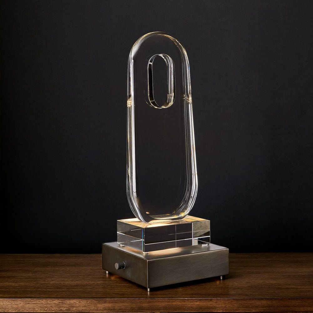 Minion Sculpture - Crystal Tall view 12