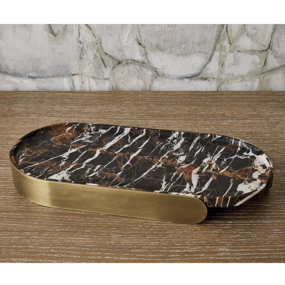 Lozenge Tray - Michelangelo Marble view 15