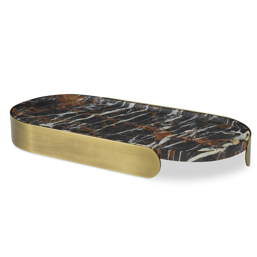 Lozenge Tray - Michelangelo Marble view 12