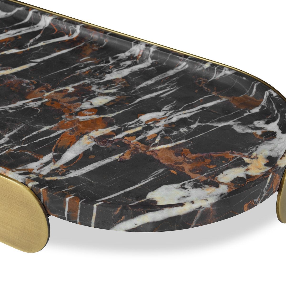 Lozenge Tray - Michelangelo Marble view 6
