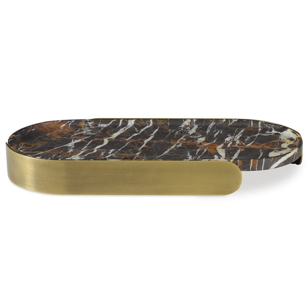 Lozenge Tray - Michelangelo Marble view 10