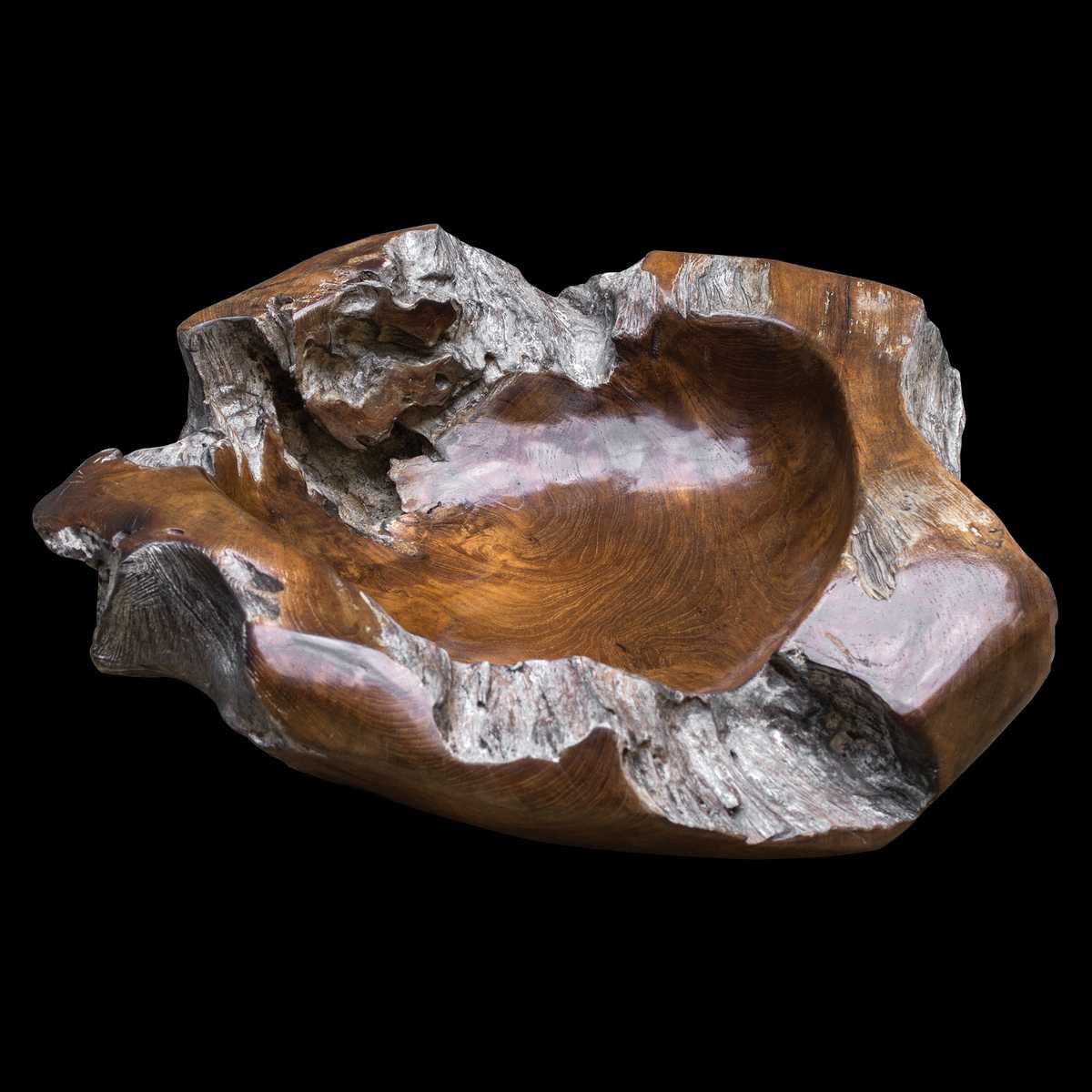 Giulio Teak Bowl view 2