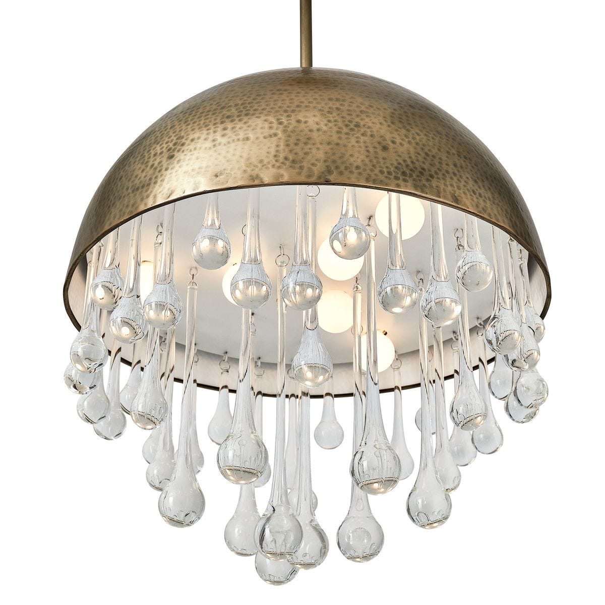 Downpour, 6 Lt Pendant - Round view 5