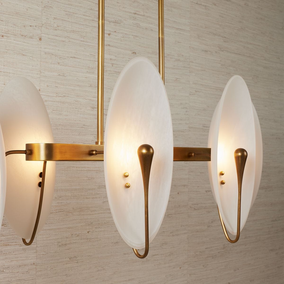 Opal Wand, 6 Lt LED Pendant - Uttermost