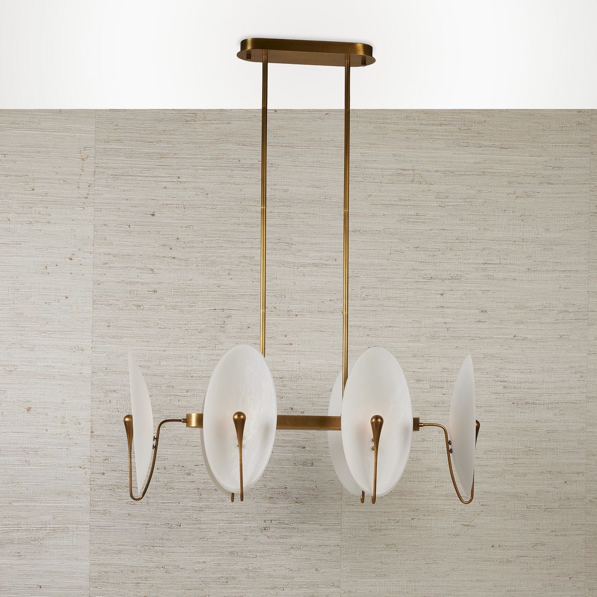 Opal Wand, 6 Lt LED Pendant - Uttermost
