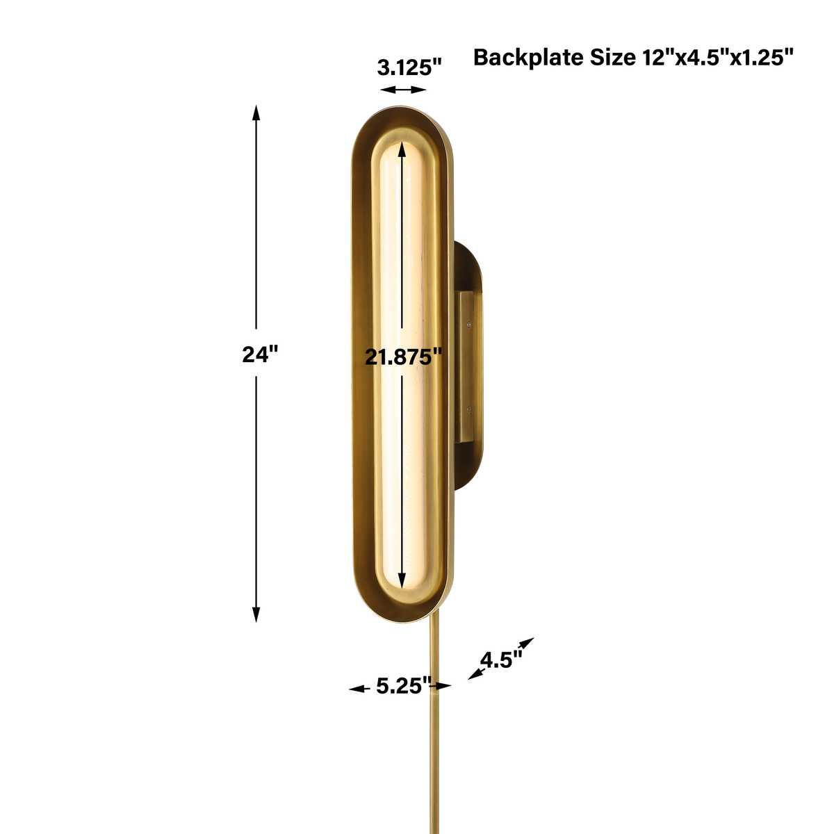 Dot Dash, LED Sconce view 13