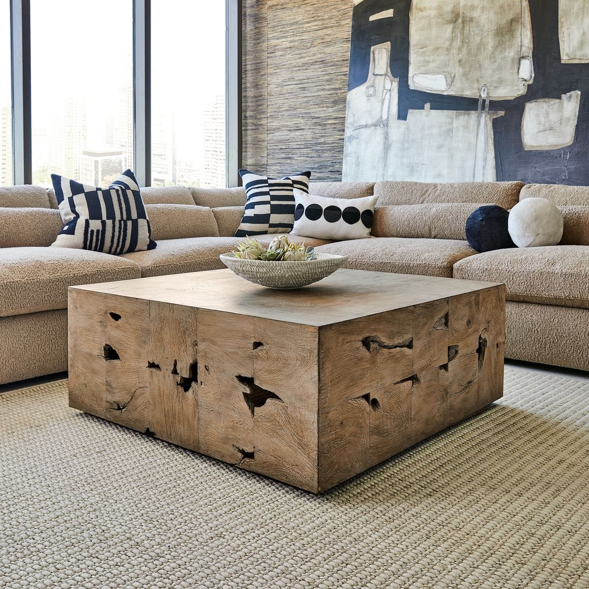 Uttermost Teak Tac Toe Collection