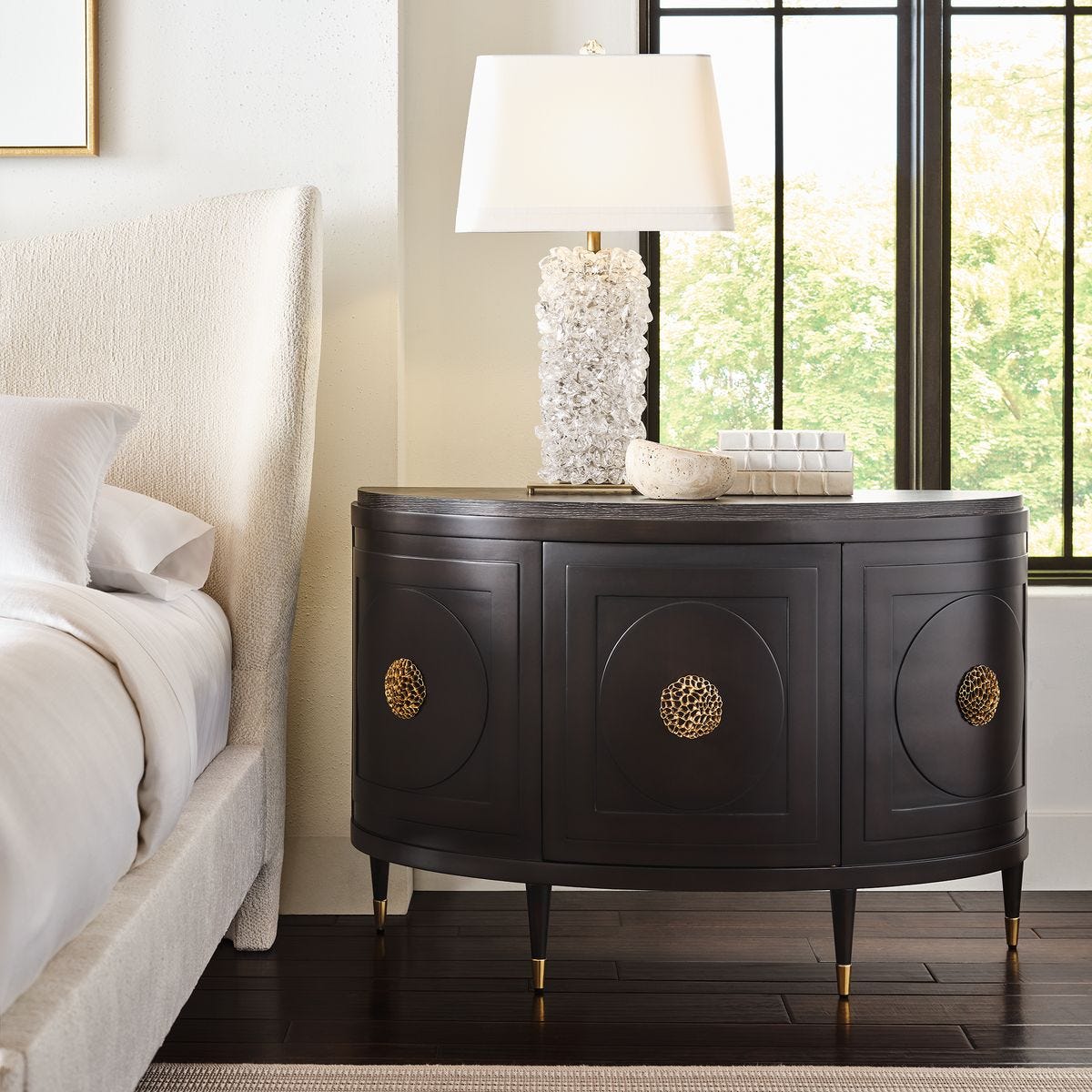 Sale ヴィンテージ エルム　エレガンス　アクセント　チェストキャビネット Paris 48 Inch Console Cabinet - Espresso - Revelation