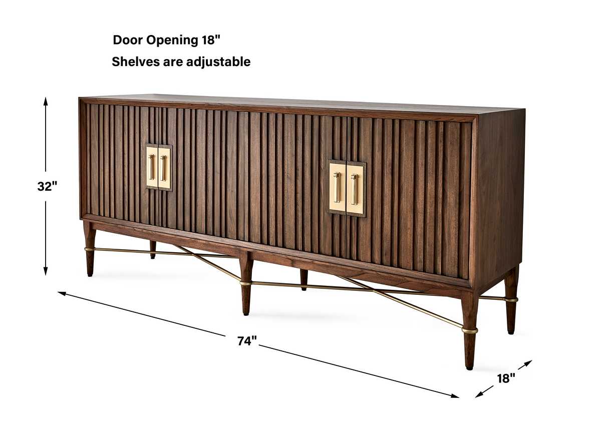 Articulation 4 Door Cabinet - Uttermost