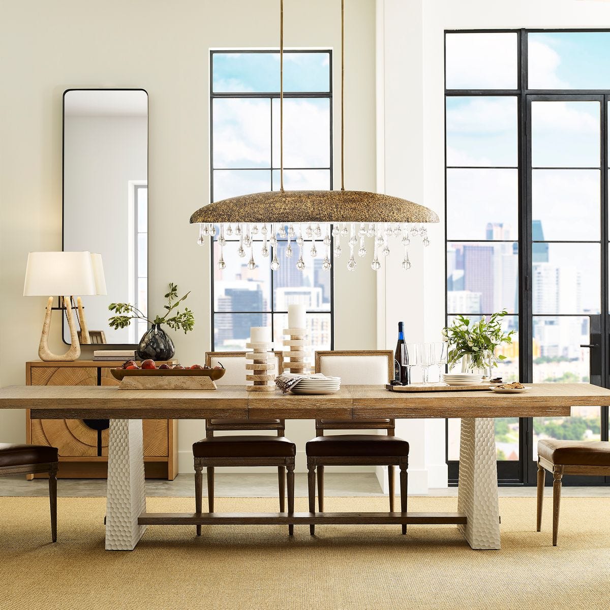 Hewn Extension Dining Table, 2 CARTONS view 9