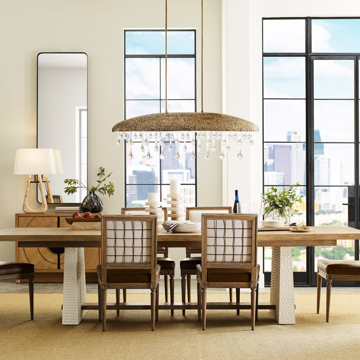 Hewn Extension Dining Table, 2 CARTONS view 10