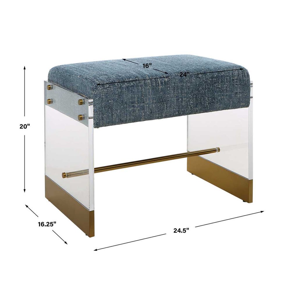 Apparition Small Bench - Aqua view 18