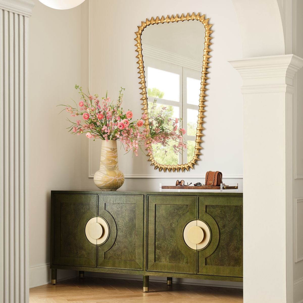 Palais 4 Door Cabinet - Olive view 3