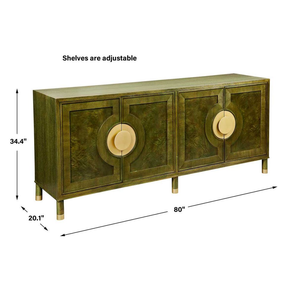 Palais 4 Door Cabinet - Olive view 28