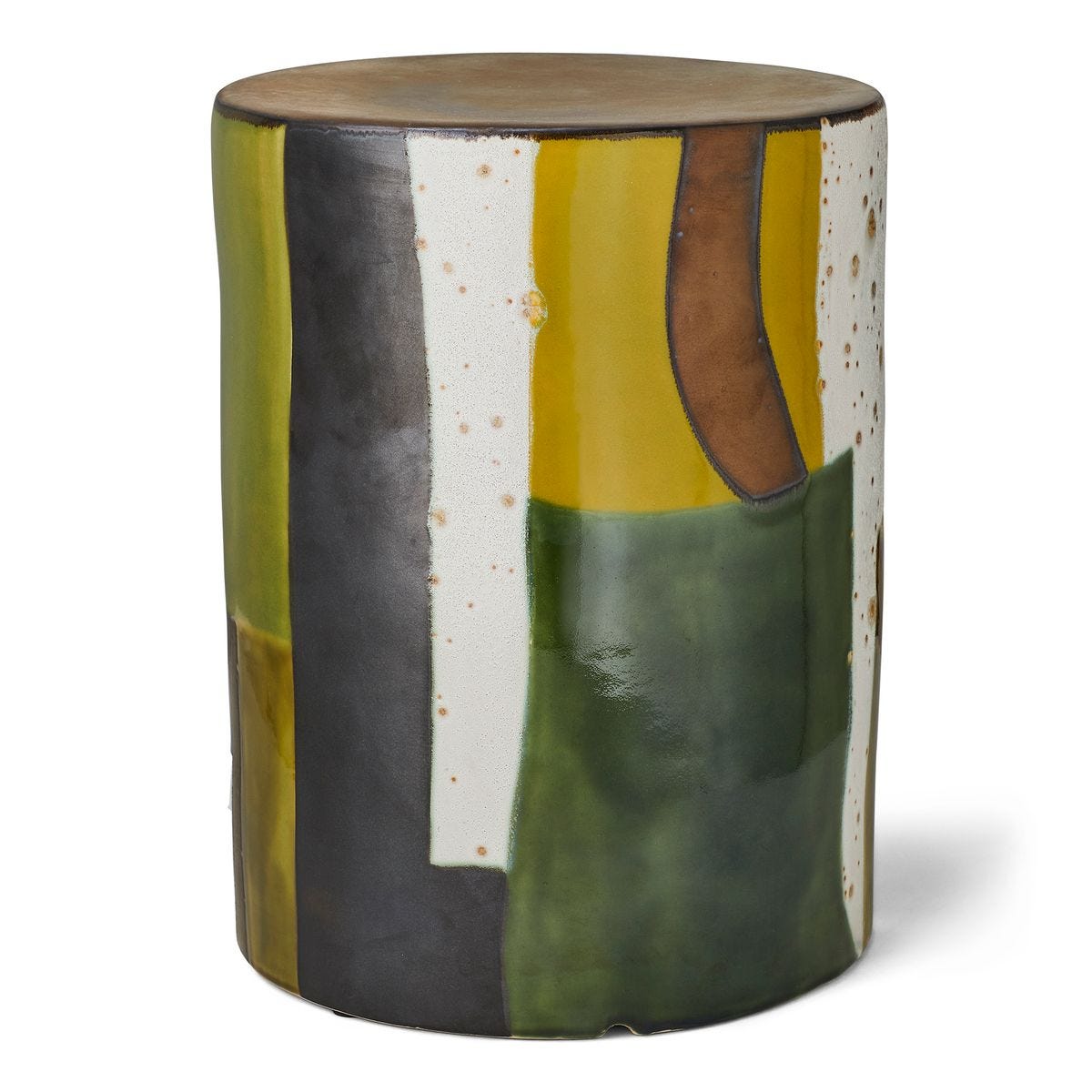 Graph Garden Stool - Green view 7