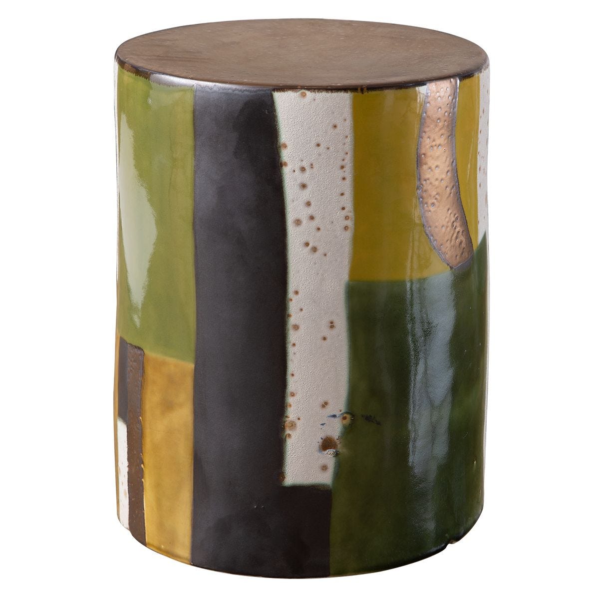 Graph Garden Stool - Green - Revelation