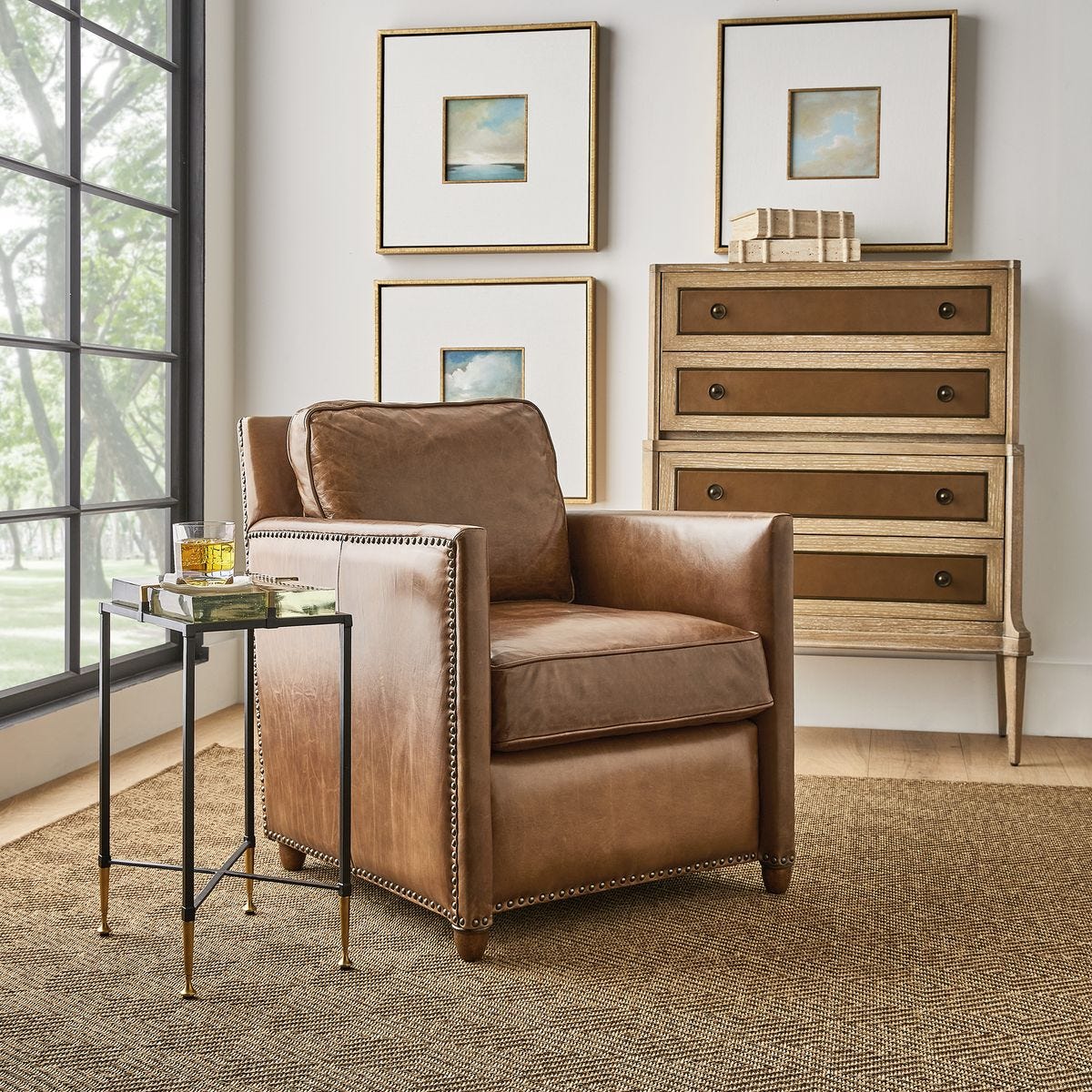 Ice Block Accent Table - Rectangular - Uttermost