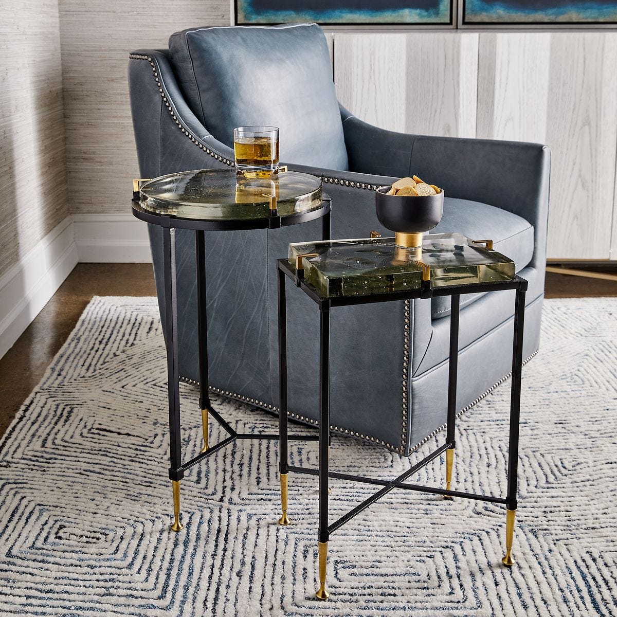Ice Block Accent Table - Rectangular - Revelation