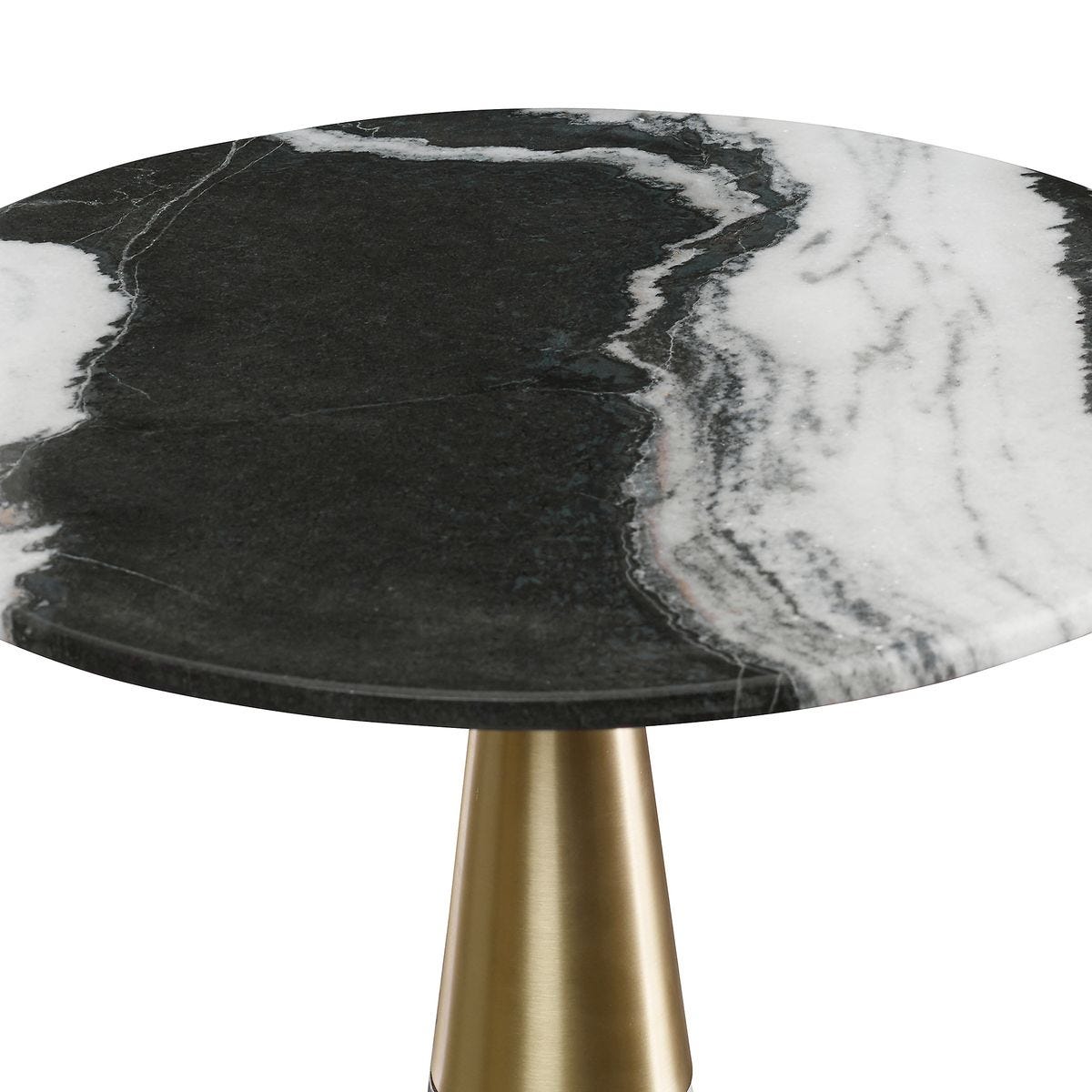 Pier Accent Table - Panda Marble view 3