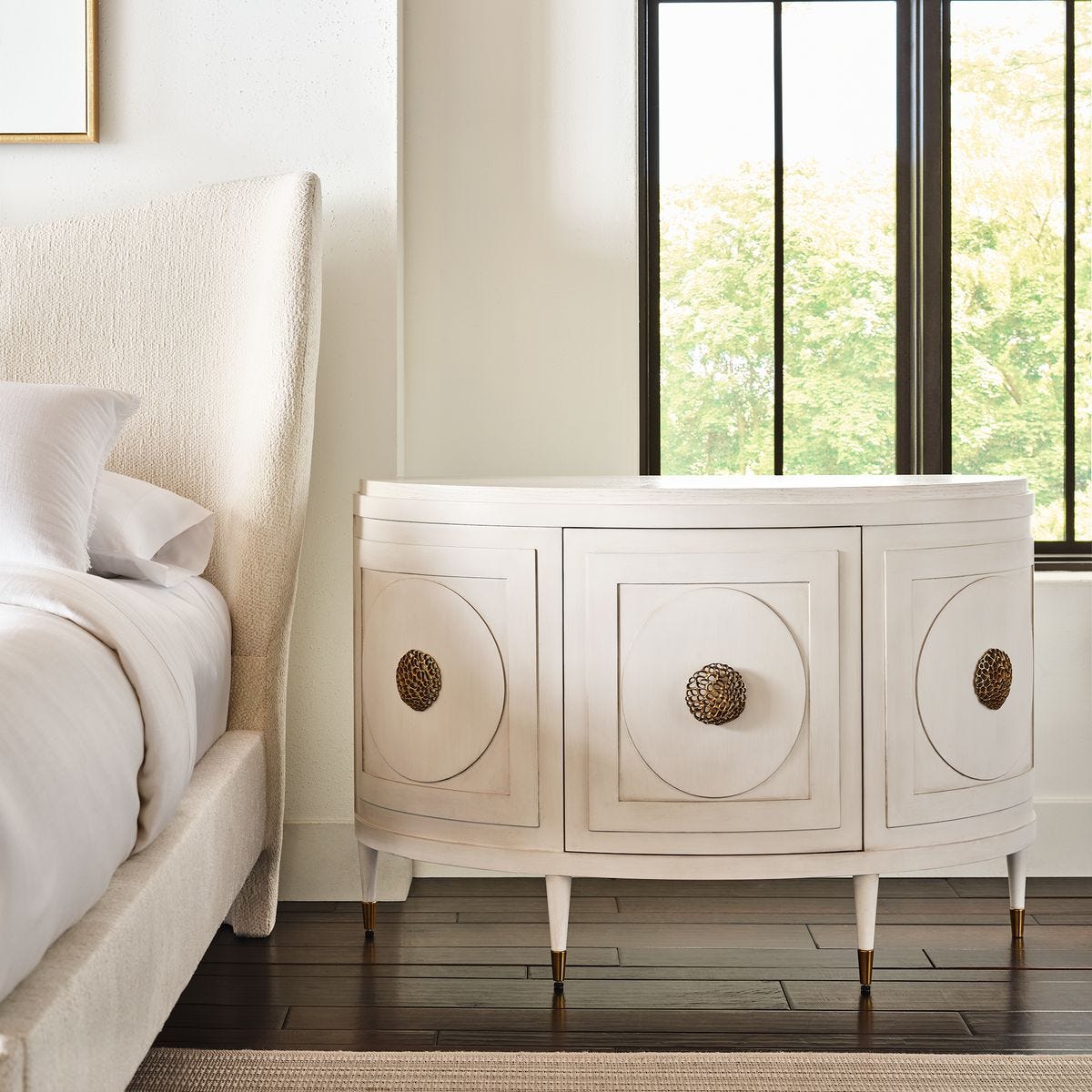 Paris 48 Inch Console Cabinet - White view 9