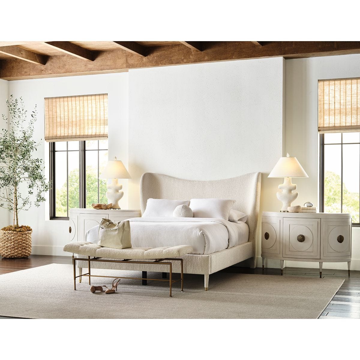 Paris 48 Inch Console Cabinet - White view 10
