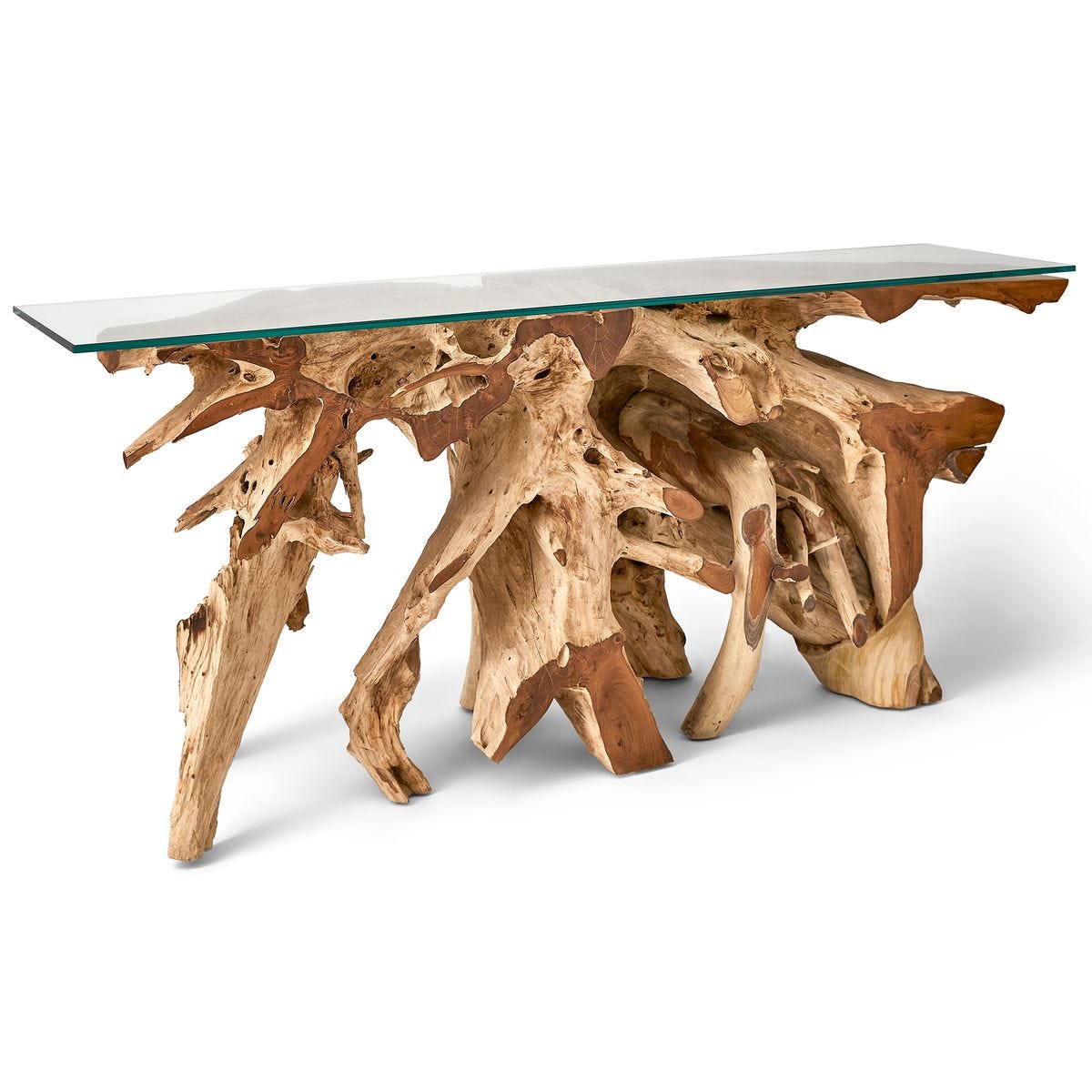Center Root Console Table - 74x17, 2 Cartons - Uttermost