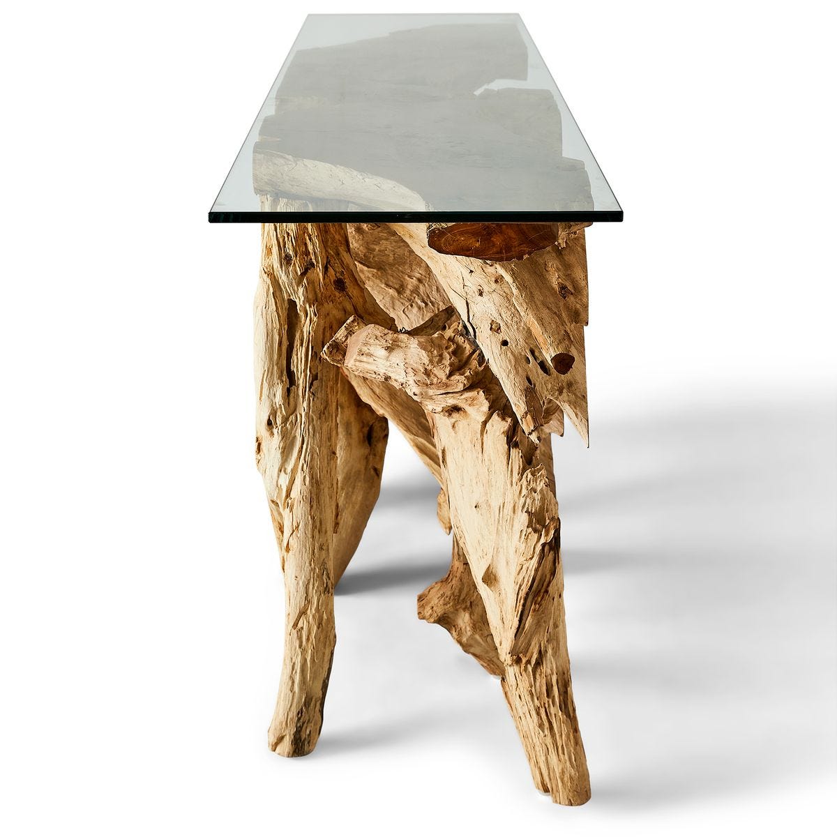 Center Root Console Table - 74x17, 2 Cartons - Uttermost
