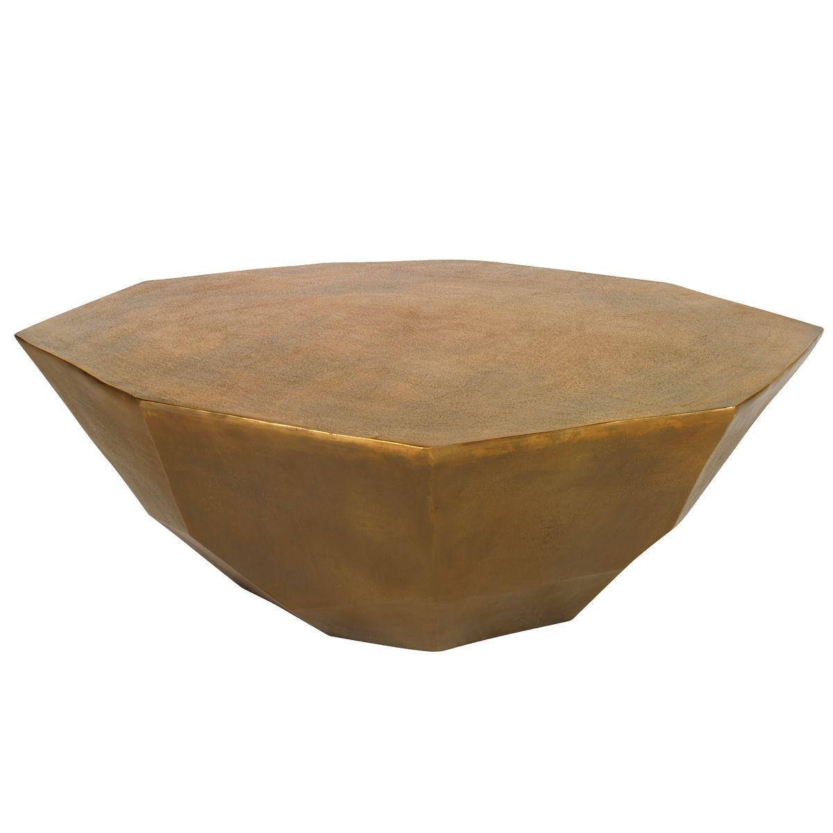 Cathenna Coffee Table - Brass Large - Uttermost