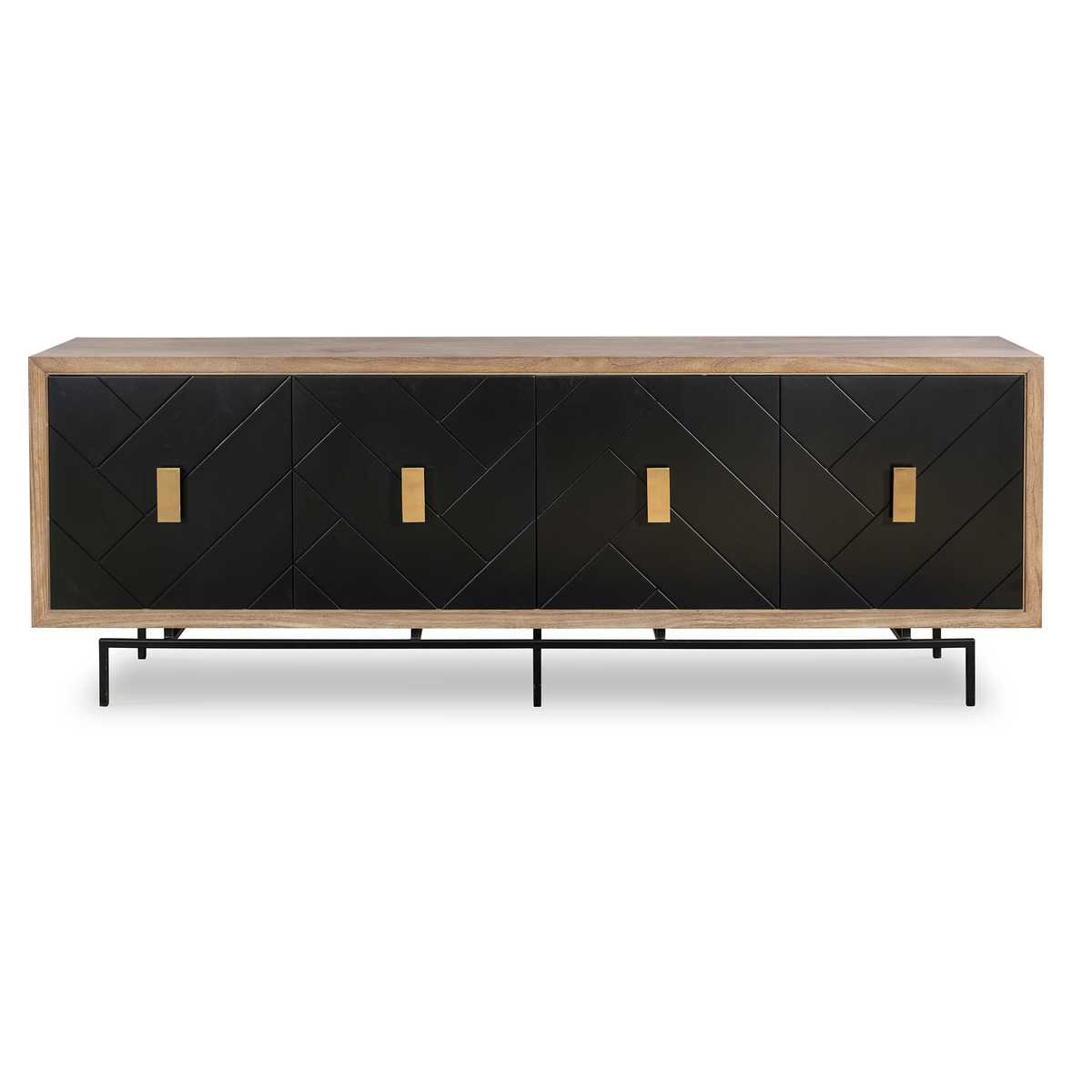 Interlace 4 Door Cabinet - Uttermost
