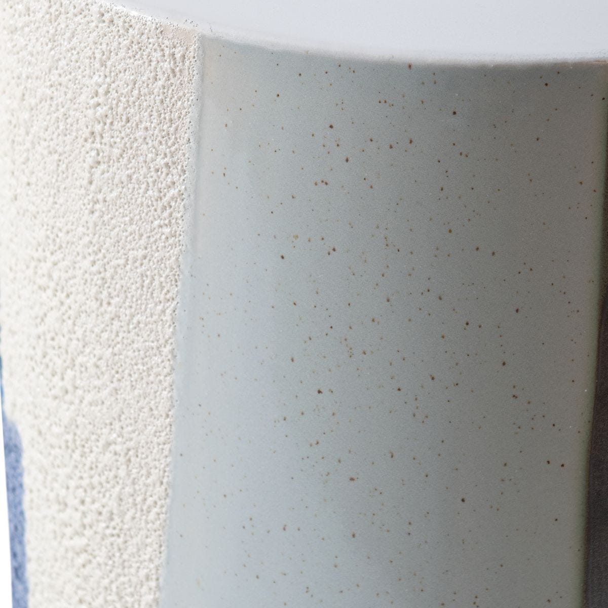 Graph Garden Stool - Blue view 4