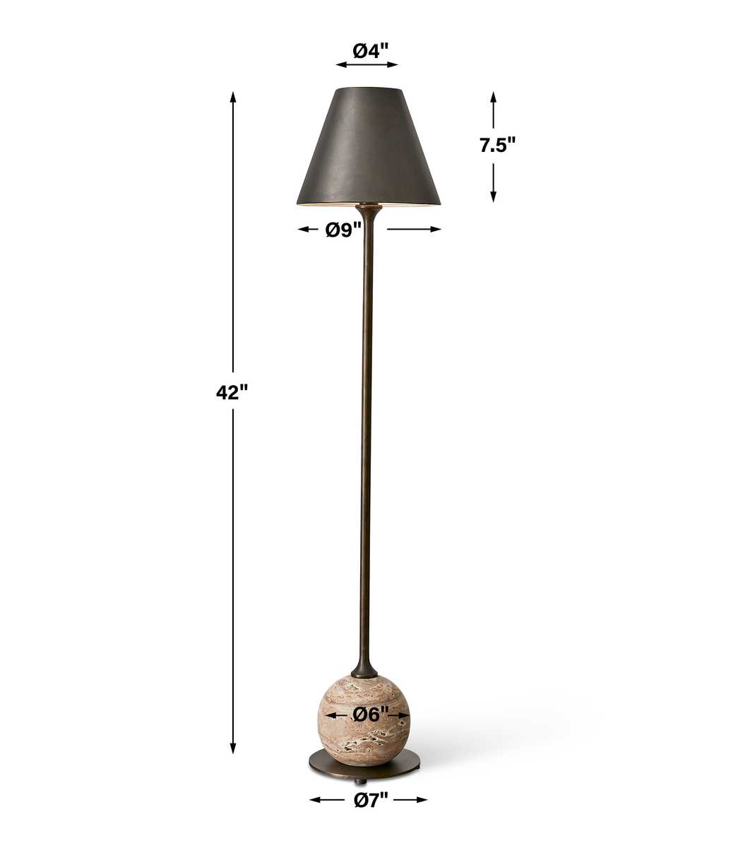 Poise Buffet Lamp - Bronze view 5