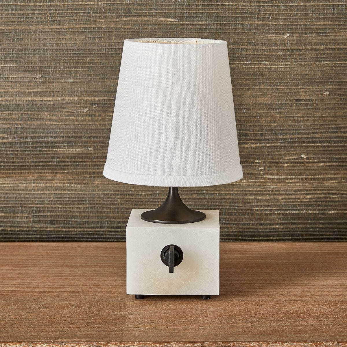 Blockhead Mini Lamp - Bronze - Uttermost Blockhead Mini Lamp - Bronze - Uttermost