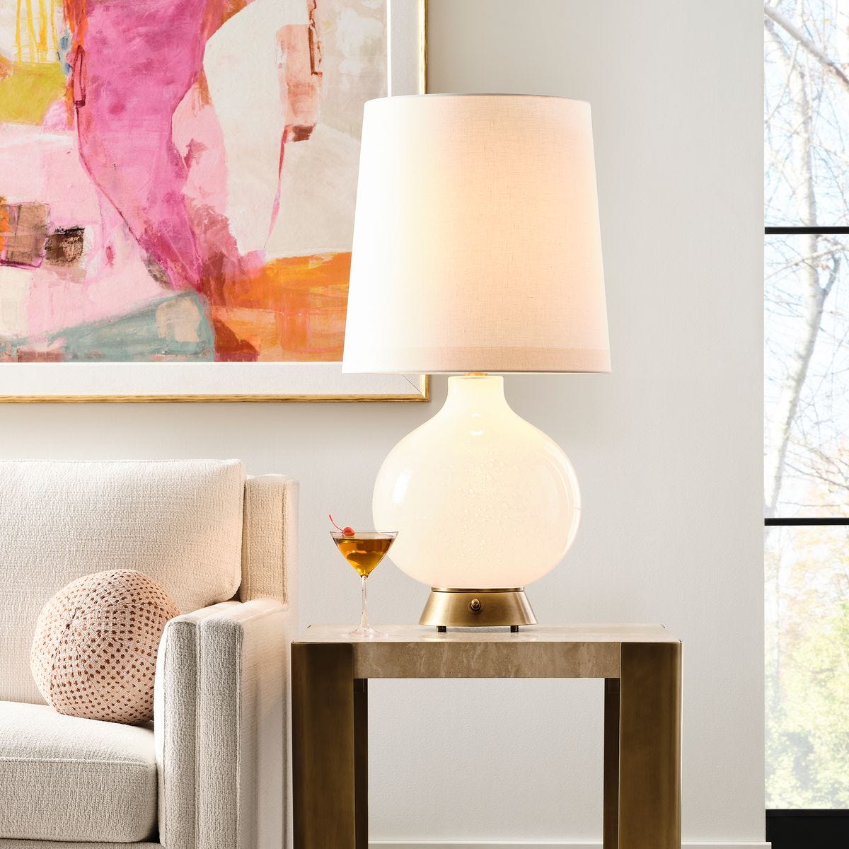 Full Moon Table Lamp - Uttermost