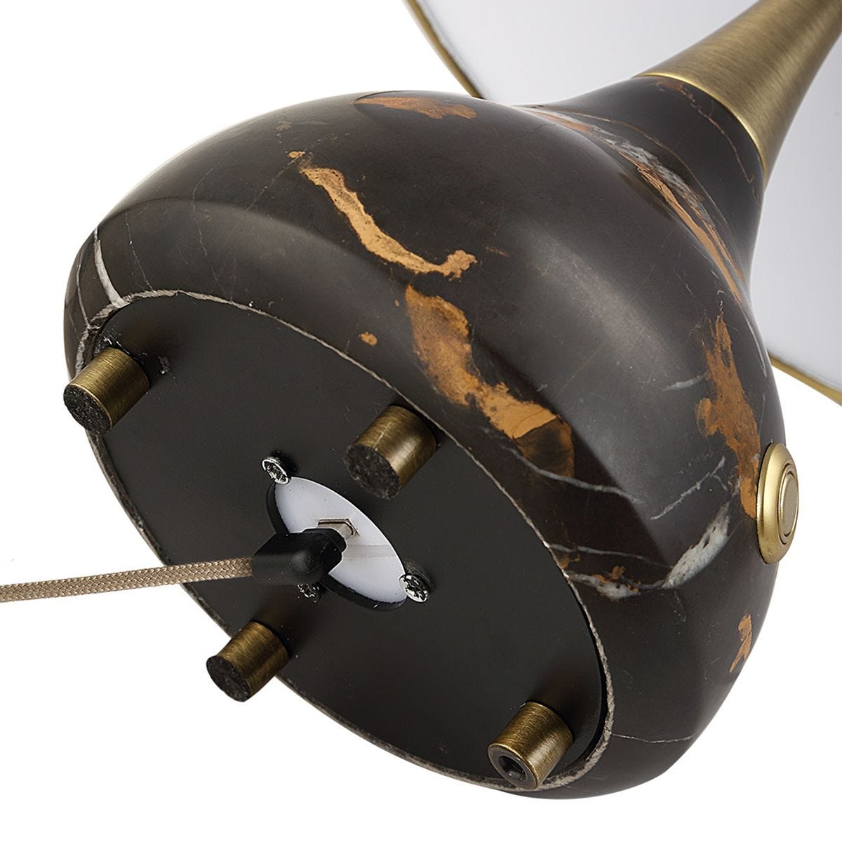 Kiss Rechargeable Mini Lamp - Michelangelo Marble - Uttermost