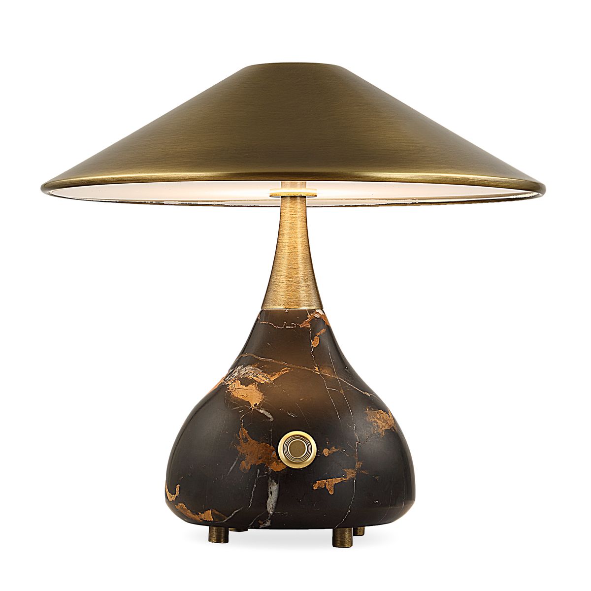 Kiss Rechargeable Mini Lamp - Michelangelo Marble - Uttermost