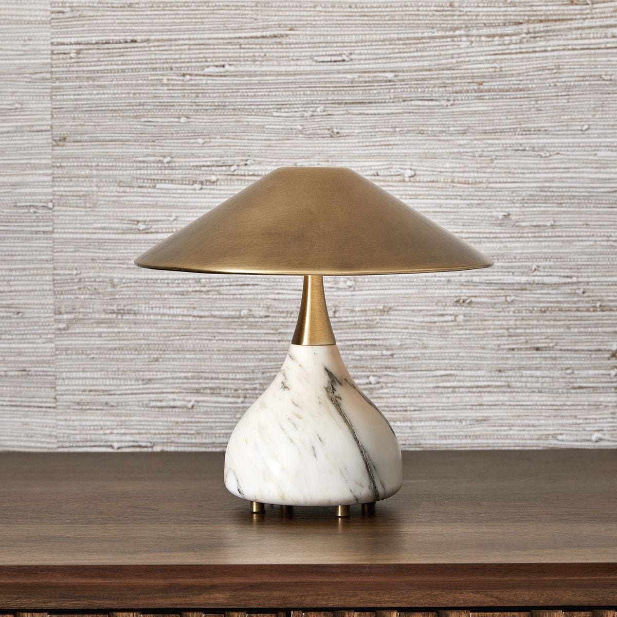 Kiss Rechargeable Mini Lamp - Arabescato Marble - Uttermost