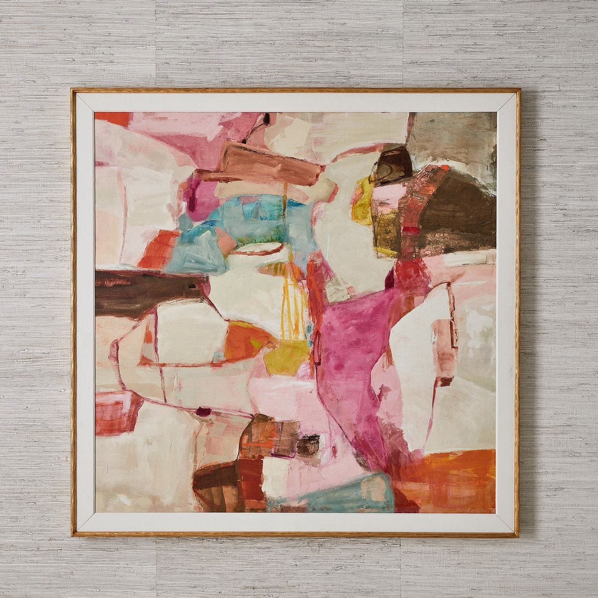 On The Right Path Framed Canvas - Uttermost