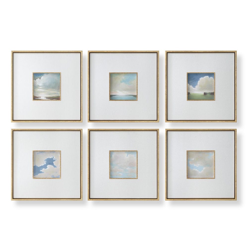 Cumulation Framed Canvases, S/6 view 11