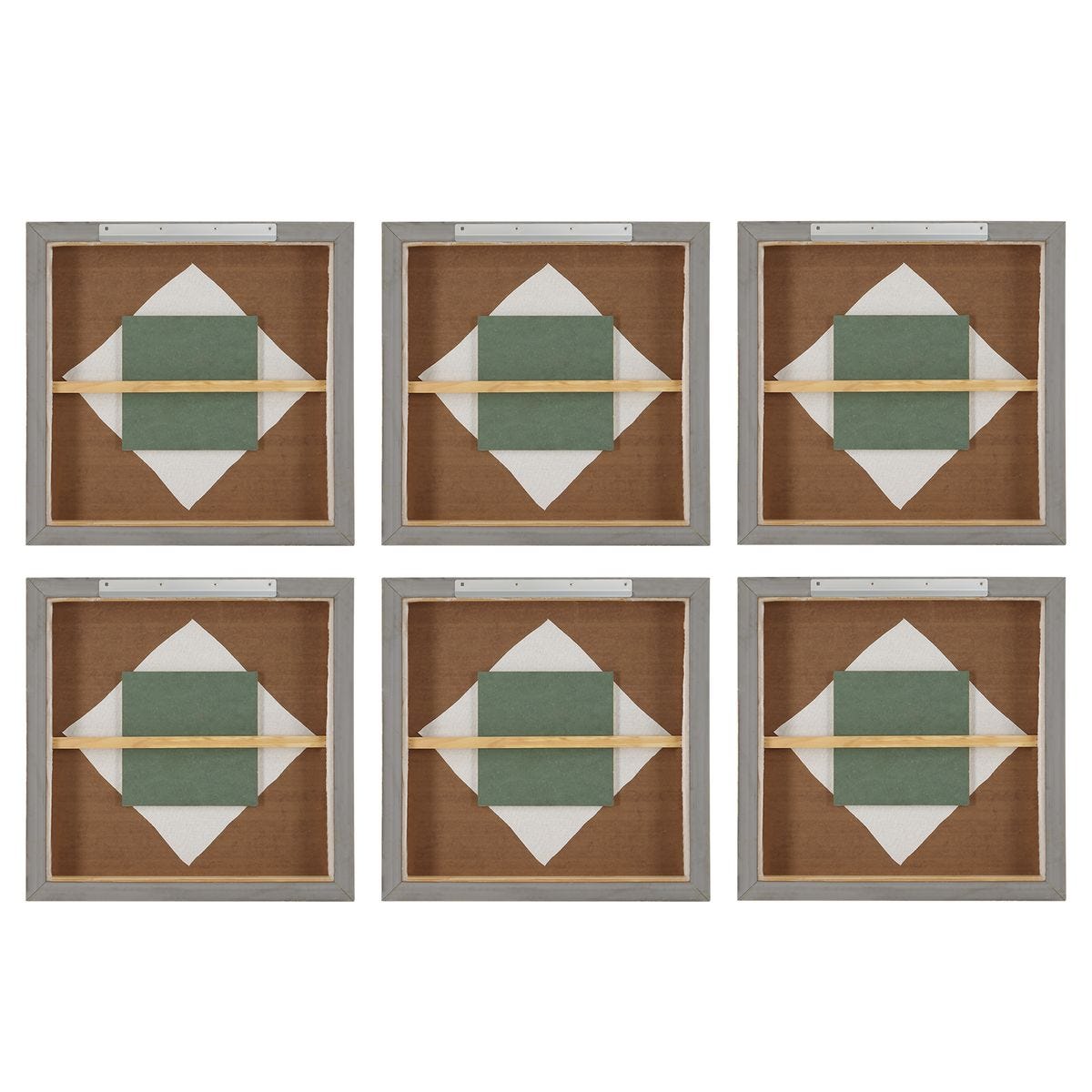 Evening Cumulation Framed Canvases, S/6 view 10