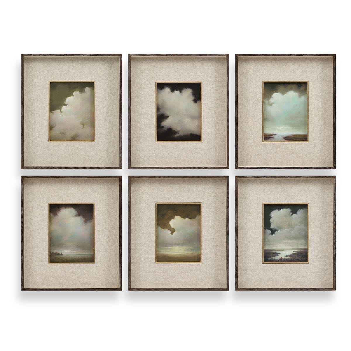 Autumn Cumulation Framed Canvases, S/6 view 2