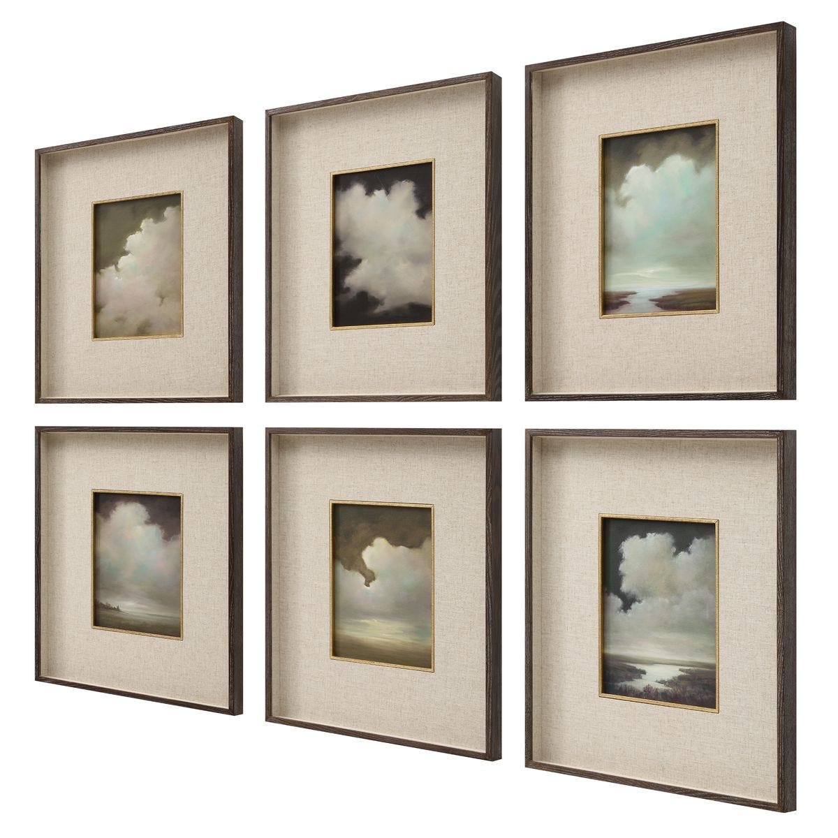 Autumn Cumulation Framed Canvases, S/6 view 3