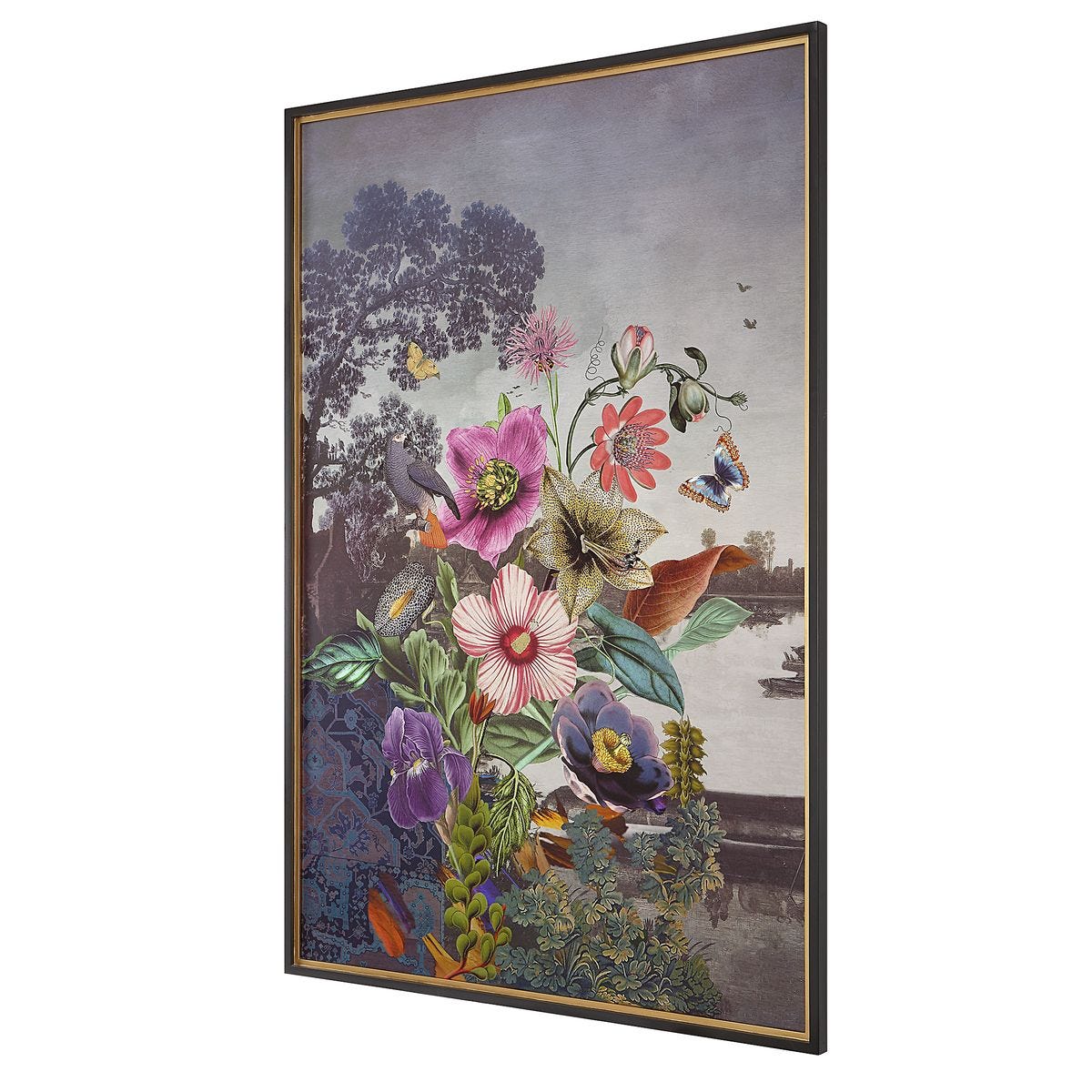 Serene Garden Fantasy Framed Print - Uttermost