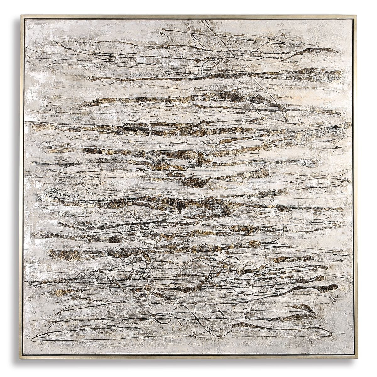 Scribbles Hand Painted Canvas - Uttermost