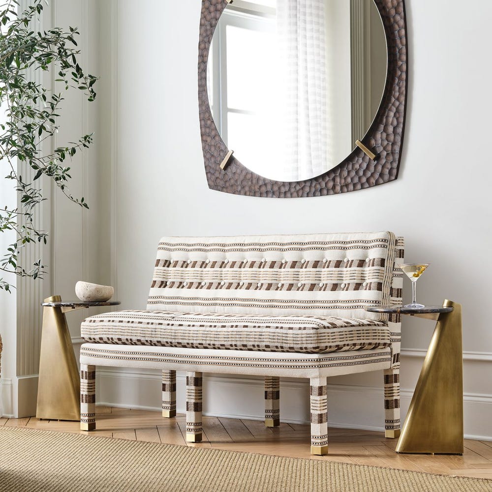 Strum Accent Table - Arabescato Marble view 18