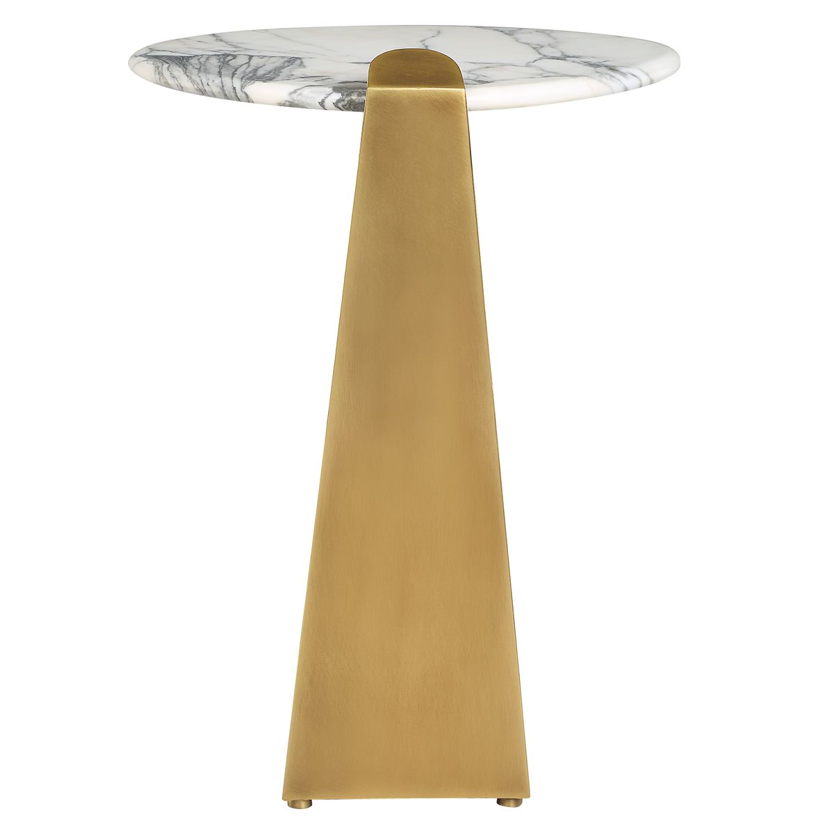 Strum Accent Table - Arabescato Marble view 9