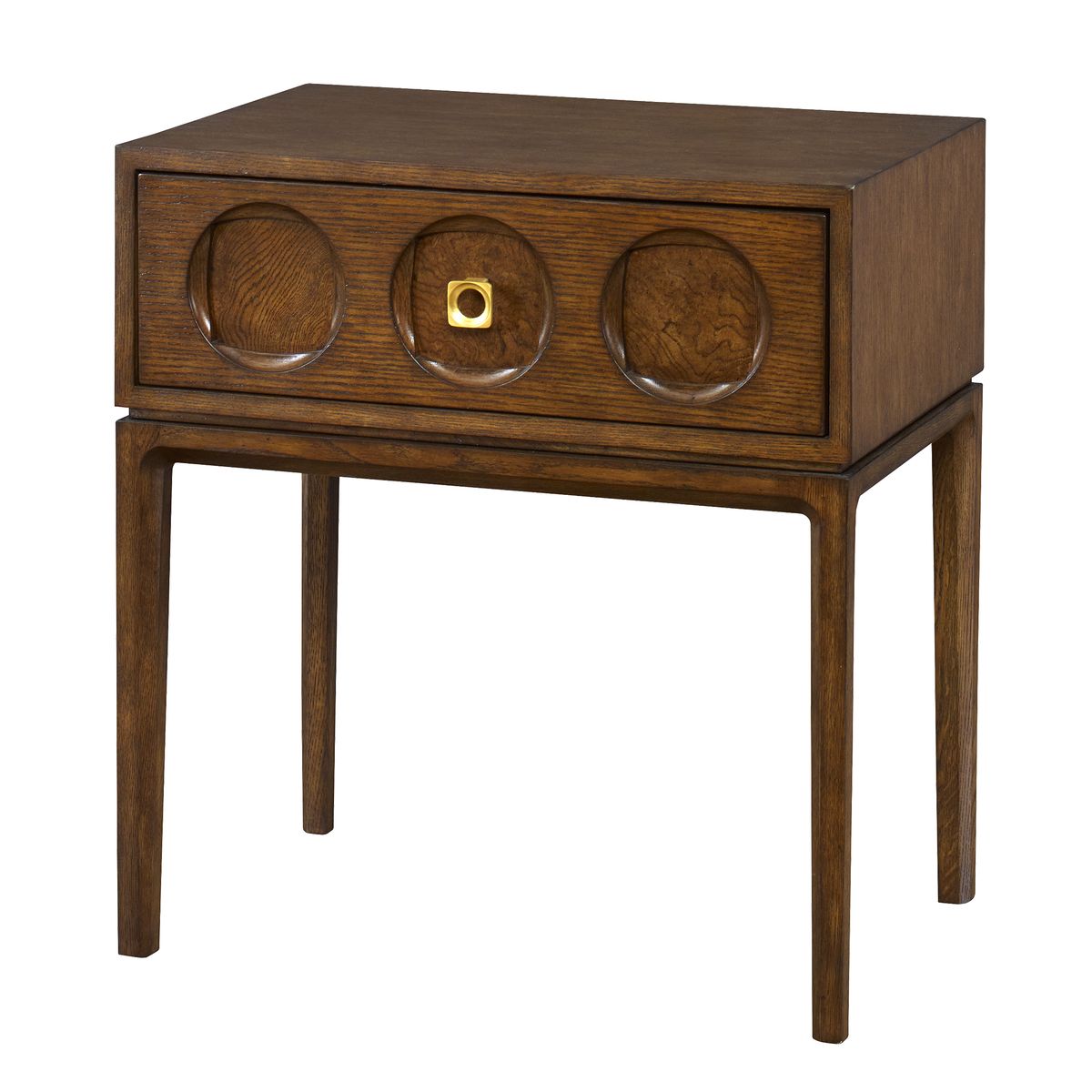 Roundabout Side Table - Cocoa Brown - Uttermost