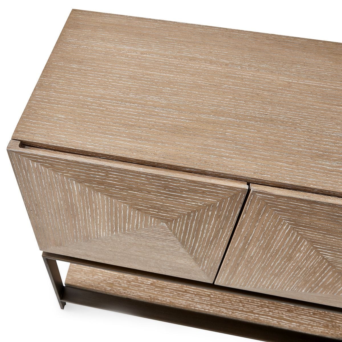 Trapezoid 4 Door Cabinet - Uttermost