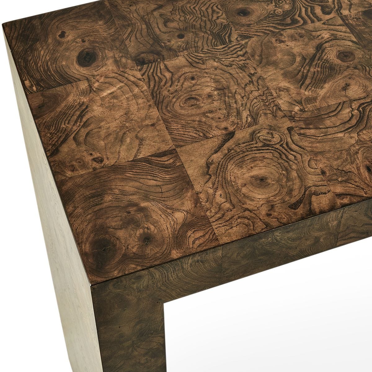 Ingrain Console Table - Cocoa Brown view 6