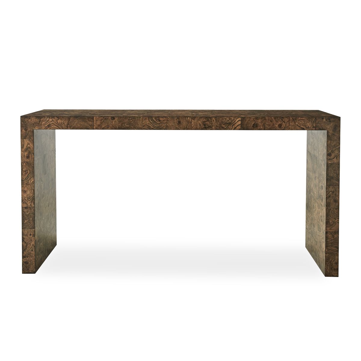 Ingrain Console Table - Cocoa Brown view 2
